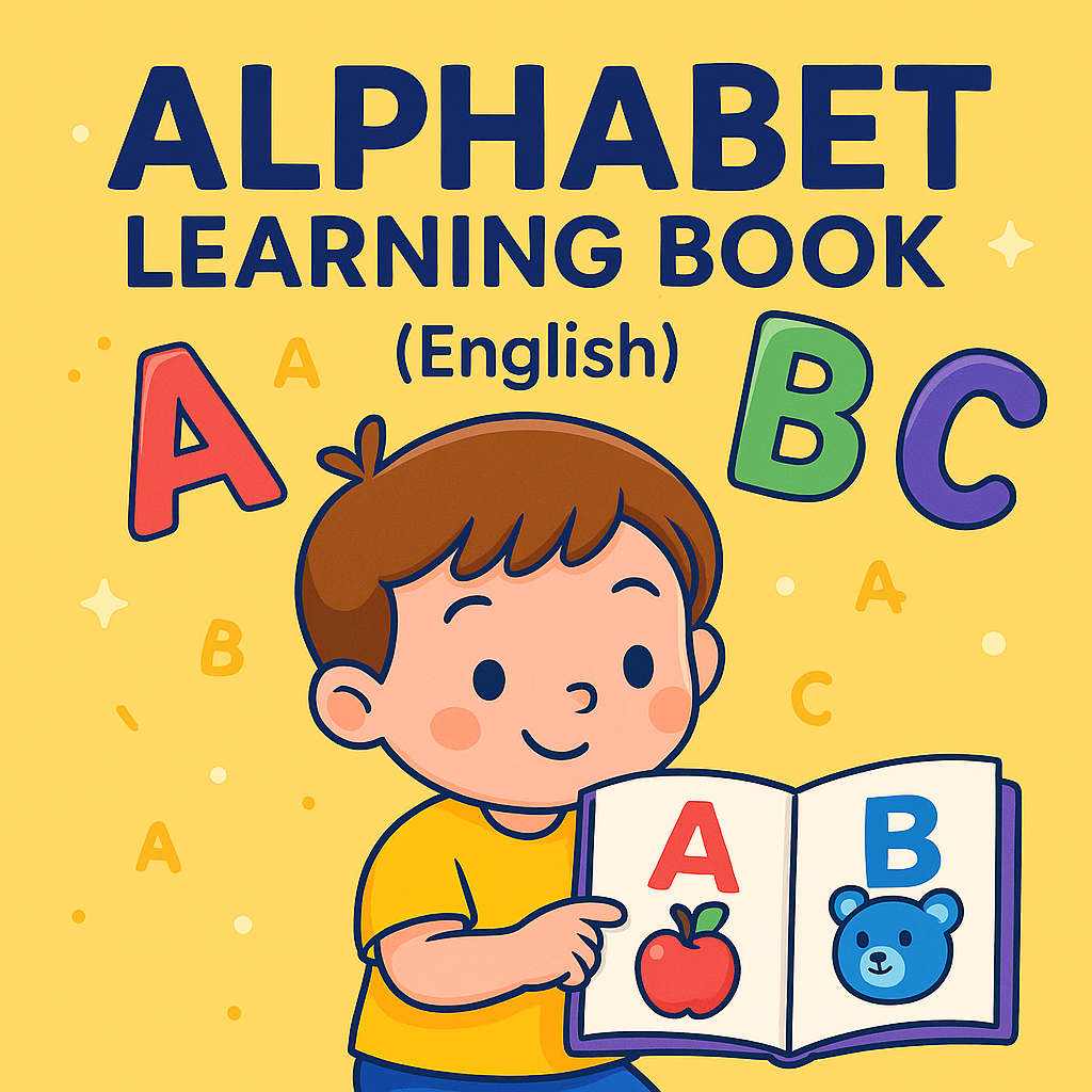 Alphabet Learning Book (English)